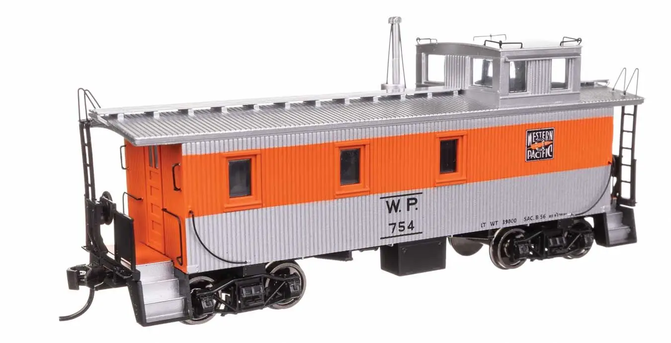 Western Pacific 30' GTW style caboose #754