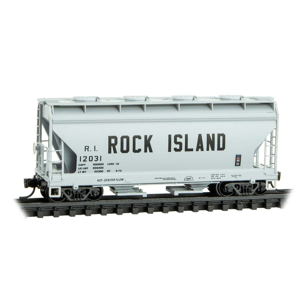 Rock Island 2-Bay Covered Hopper #12031