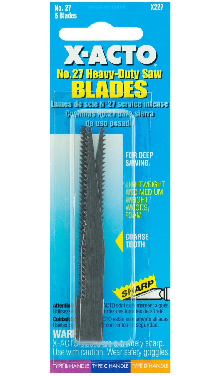 No. 27 Heavy Duty Saw Blades 5-pack