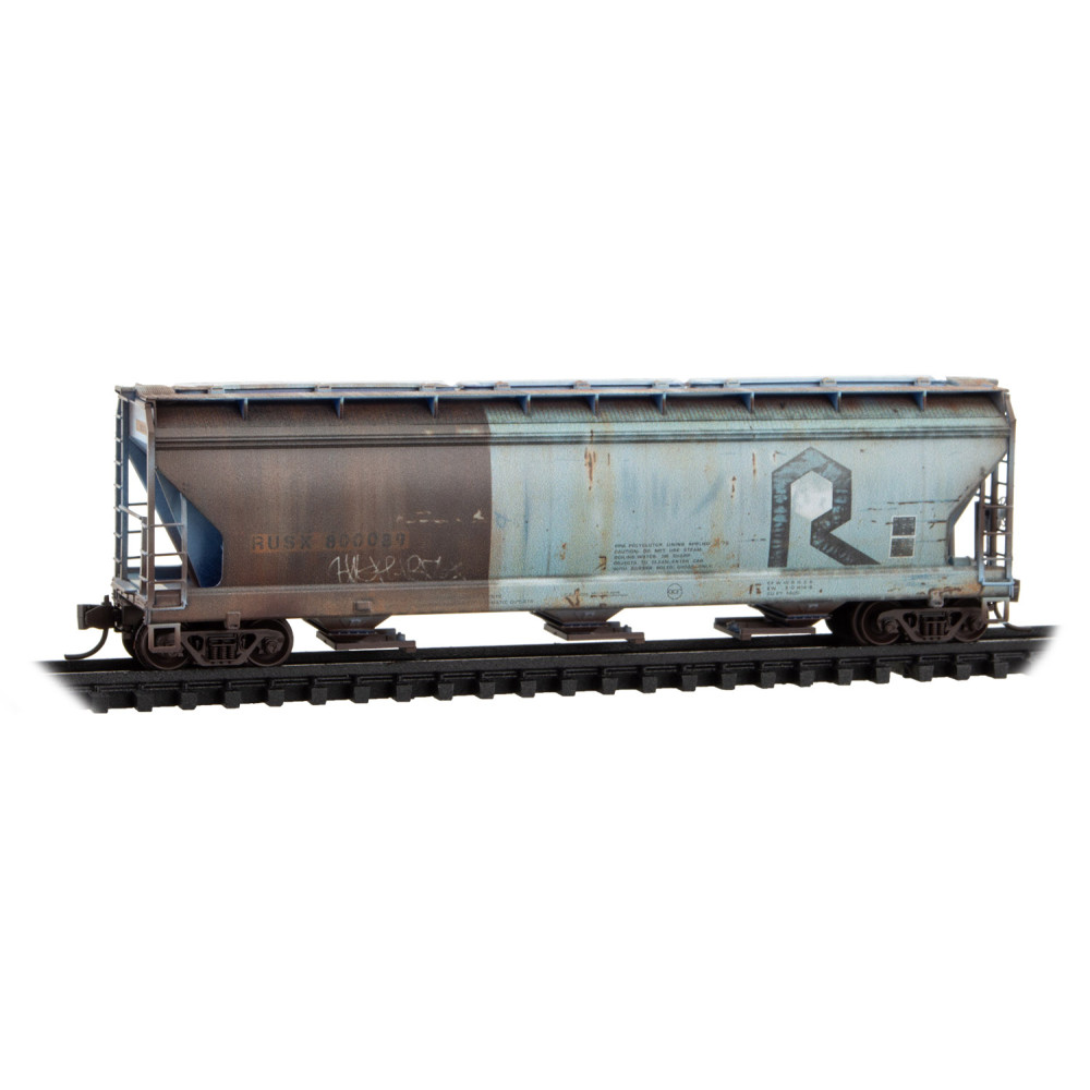 First Union Rail Leasing/Ex-Rock Island Weathered 2-Pack