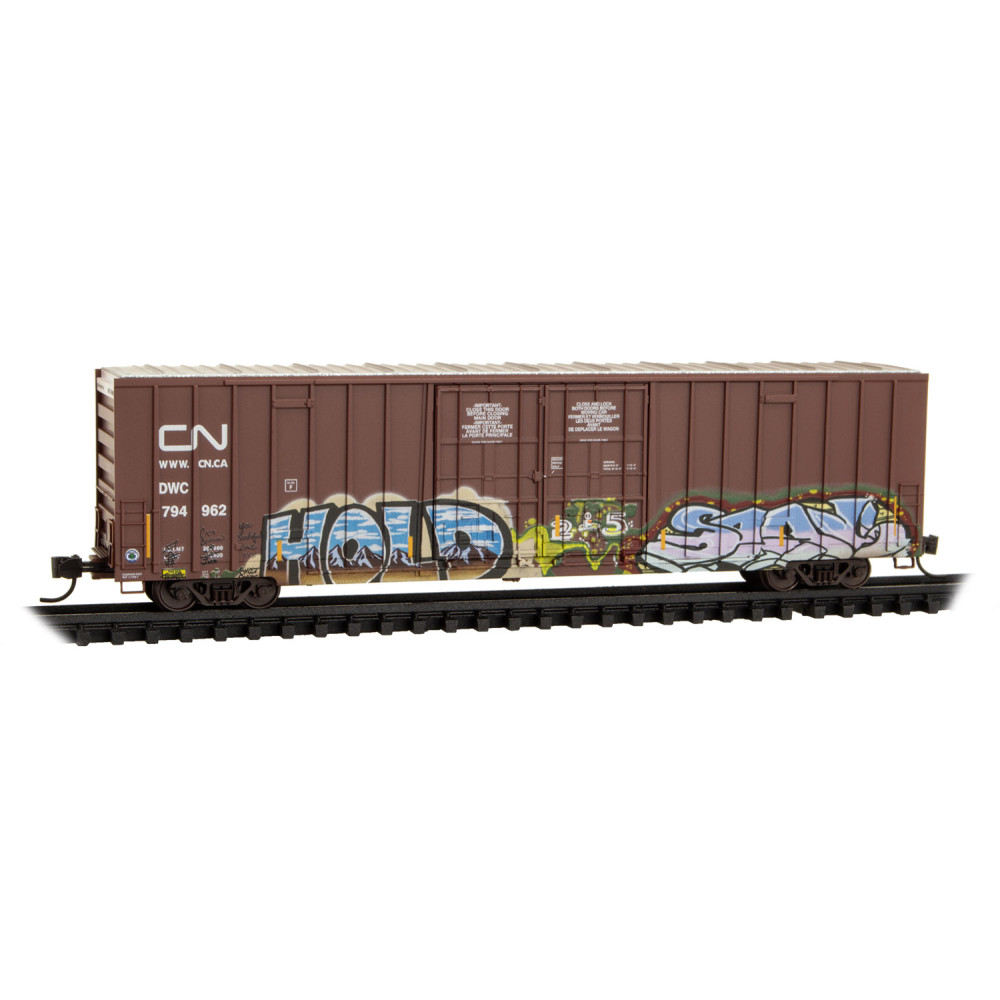 Canadian National Weathered 60' Box Car #794962