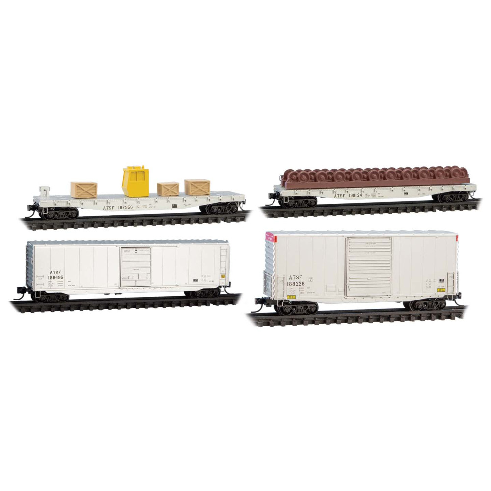 Atchison, Topeka & Santa Fe MOW 4-Pack
