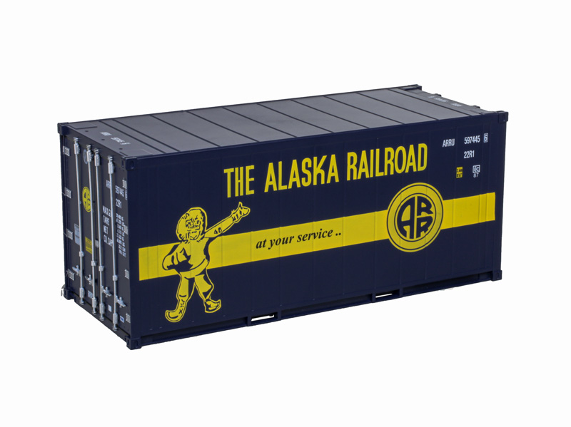Alaska Railroad 20' refrigerated container #5974610