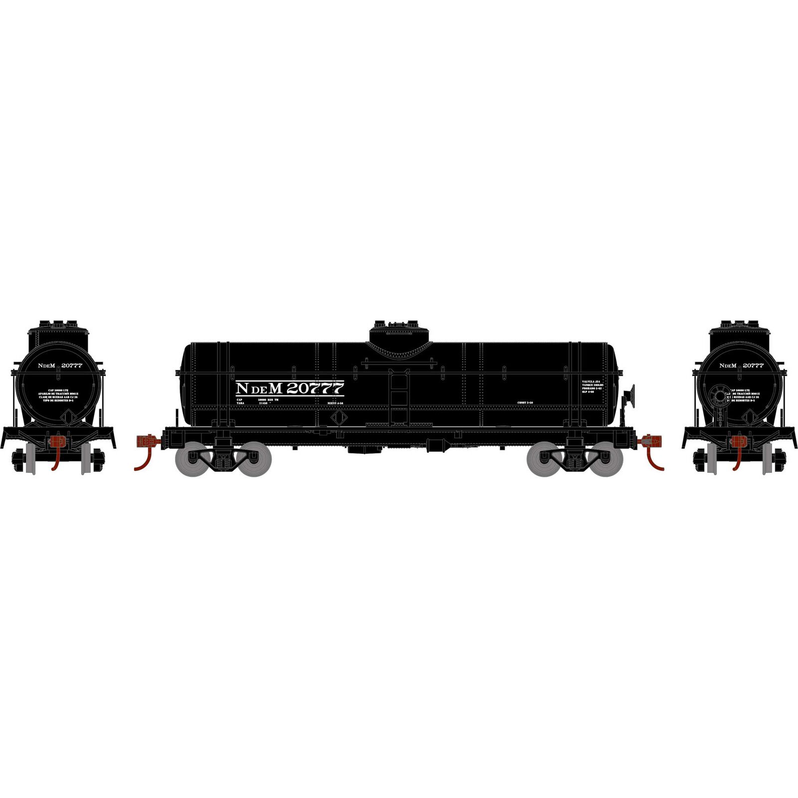Nacionales de Mexico Single-Dome Tank Car #20777