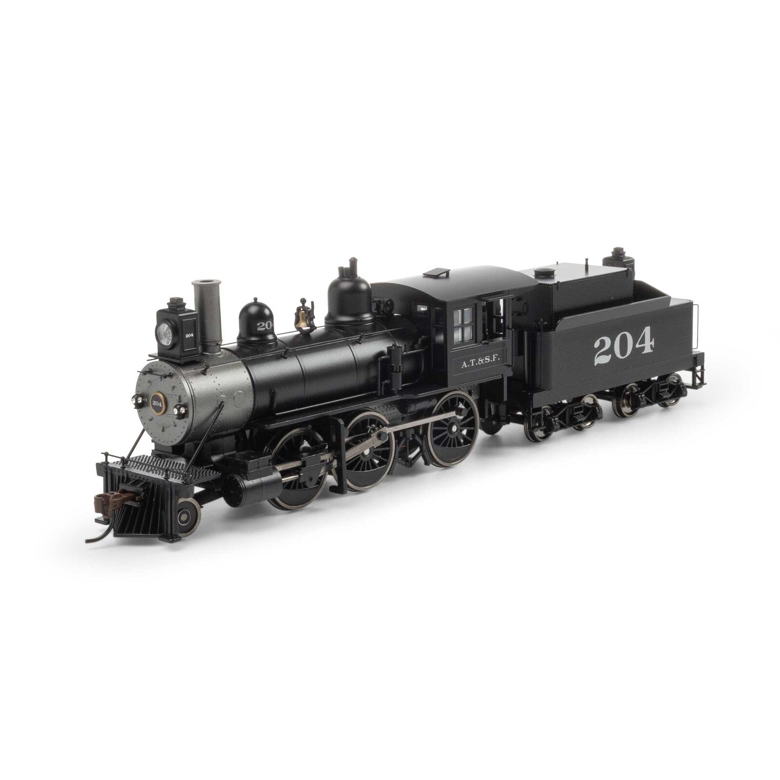 Santa Fe 2-6-0 Steam Engine #204 Econami DCC & Sound Equipped