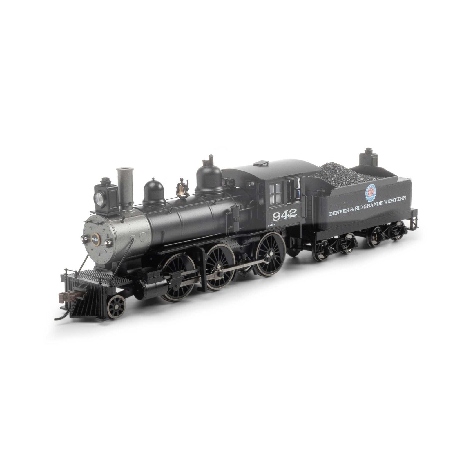 Rio Grande 2-6-0 Steam Engine #942 Econami DCC & Sound Equipped