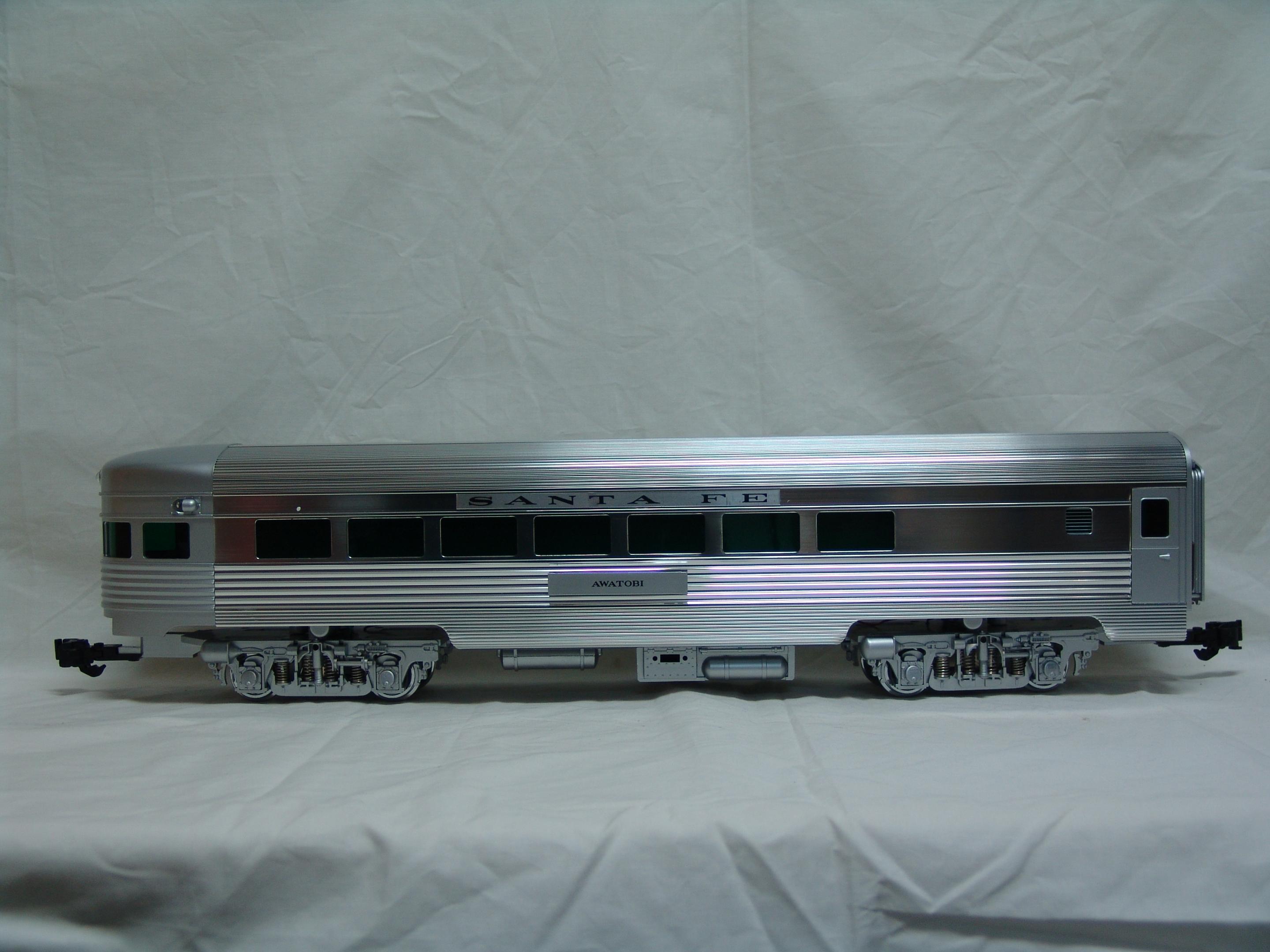 Santa Fe streamlined observation car "Awatobi"
