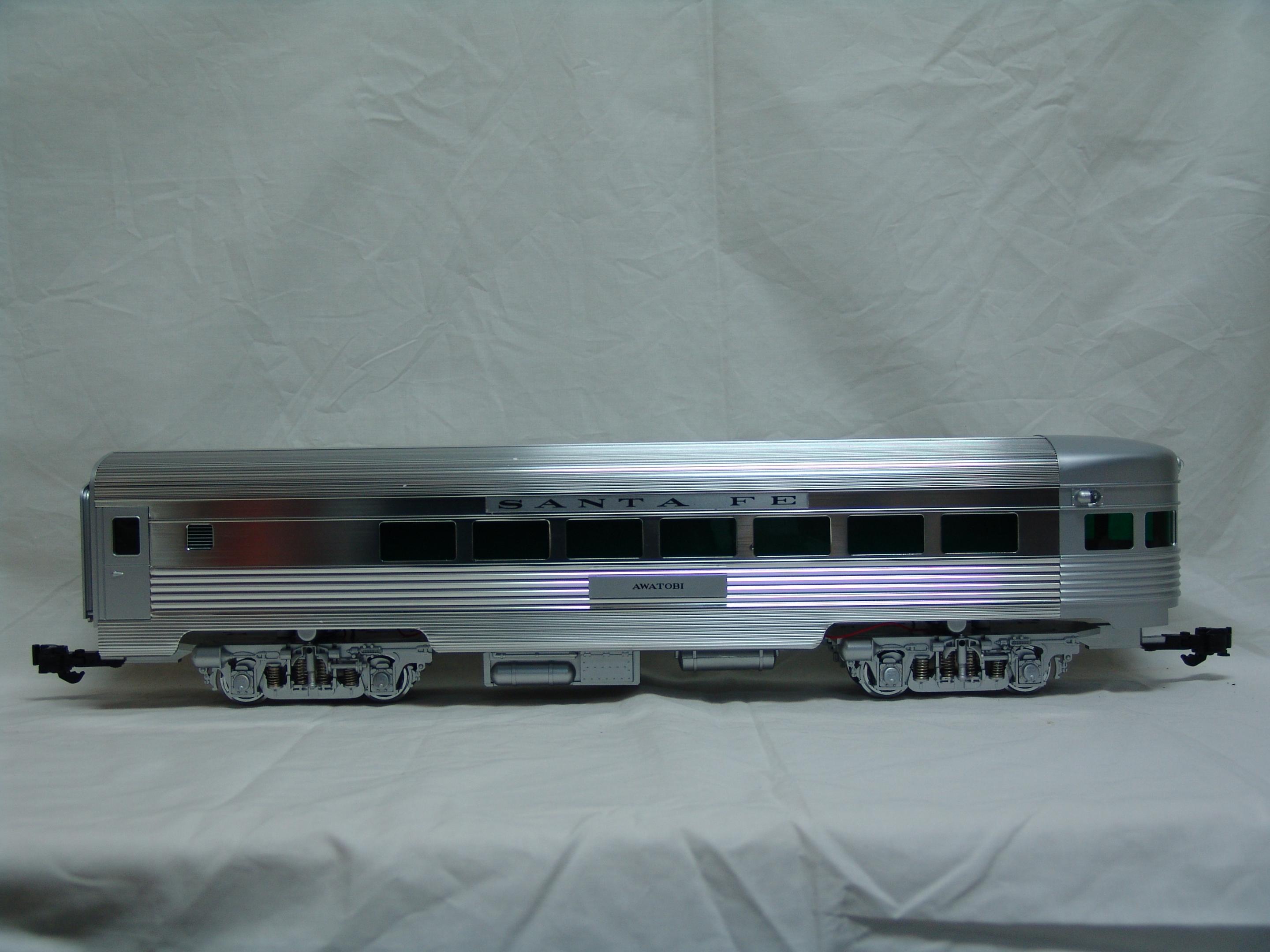 Santa Fe streamlined observation car "Awatobi"