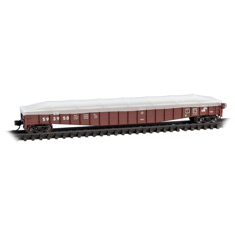 Conrail 65' 70-Ton Mill Gondola With Load #593958