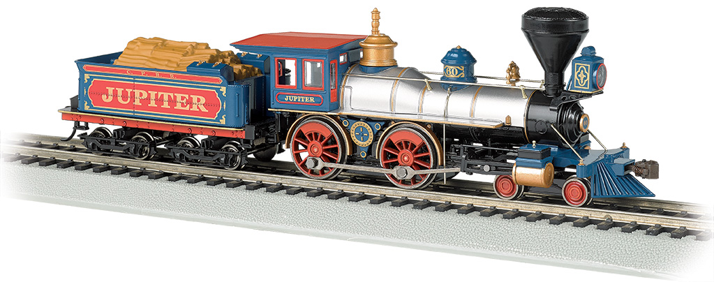 Central Pacific "Jupiter" 4-4-0 American #60 With DCC & Sound