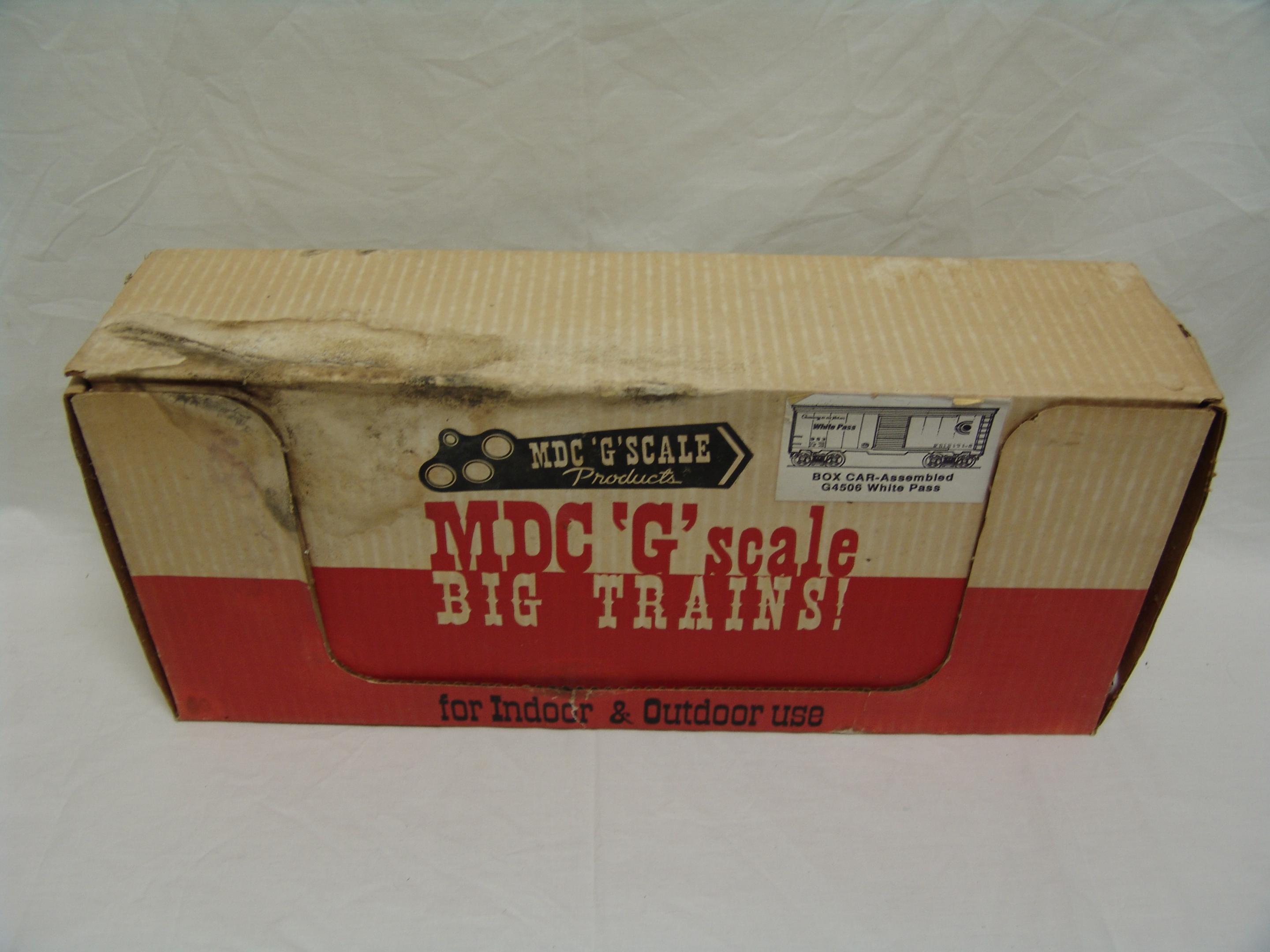 White Pass & Yukon refrigerator car #19790 (used) in boxcar box