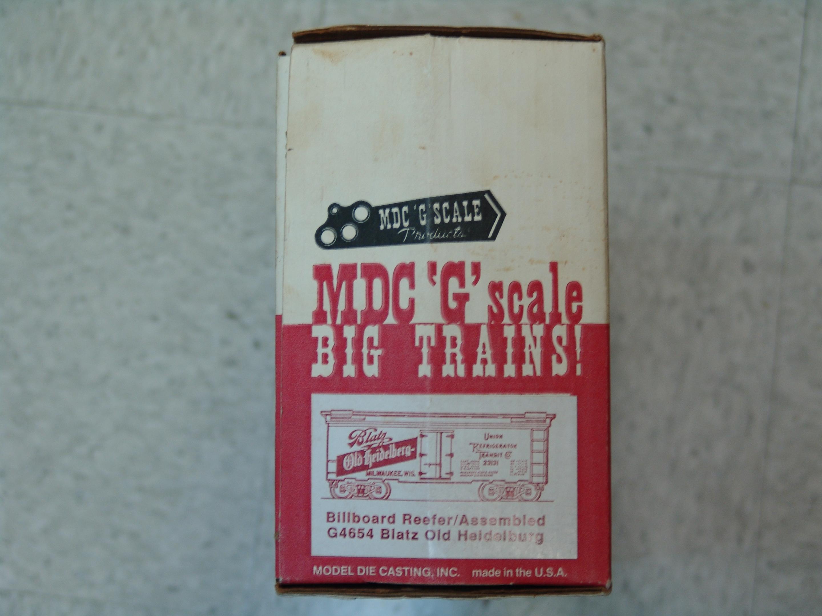 Blatz Old Heidelburg  billboard reefer #23131 (used)