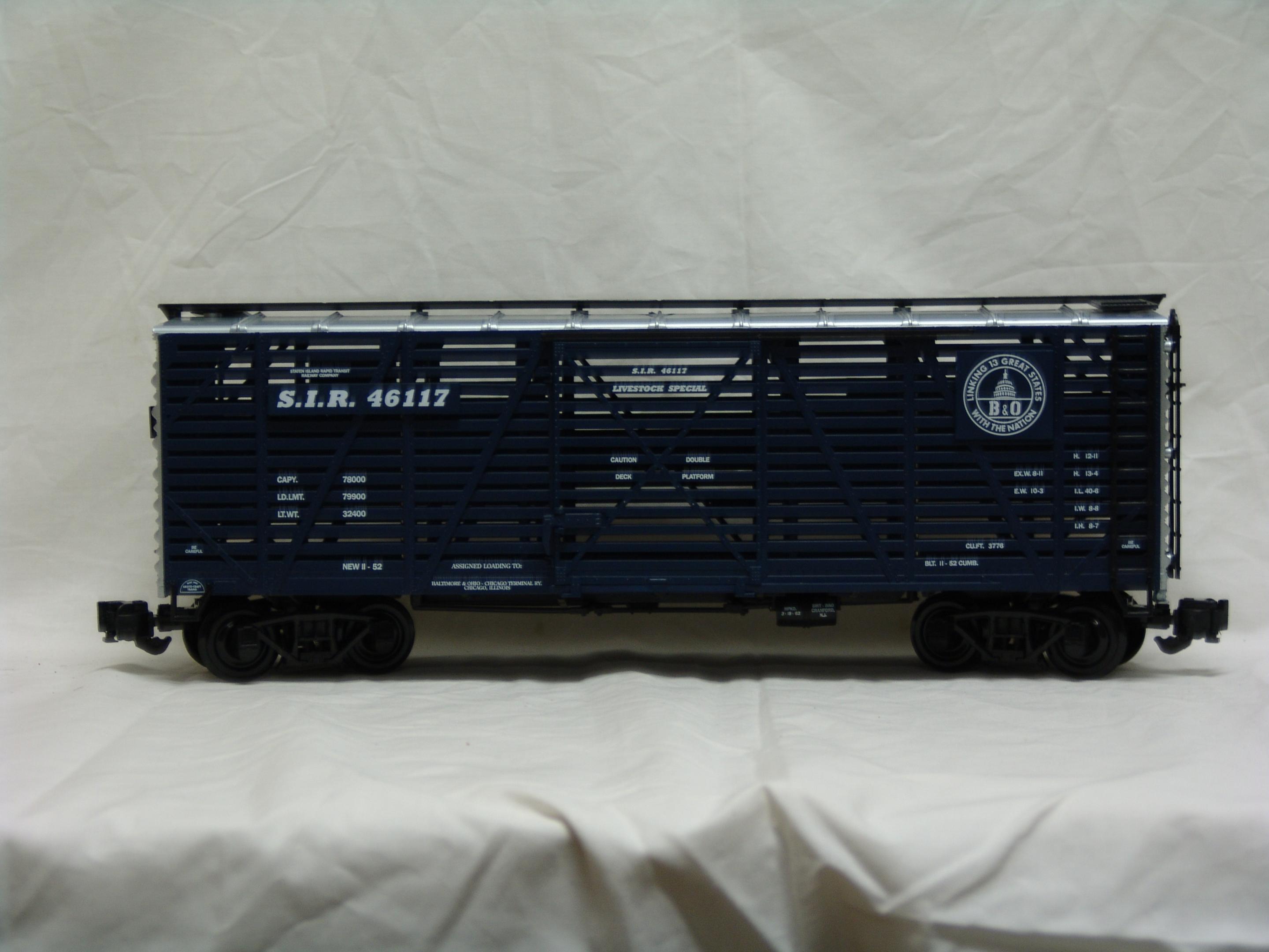 Baltimore & Ohio stock car #46117