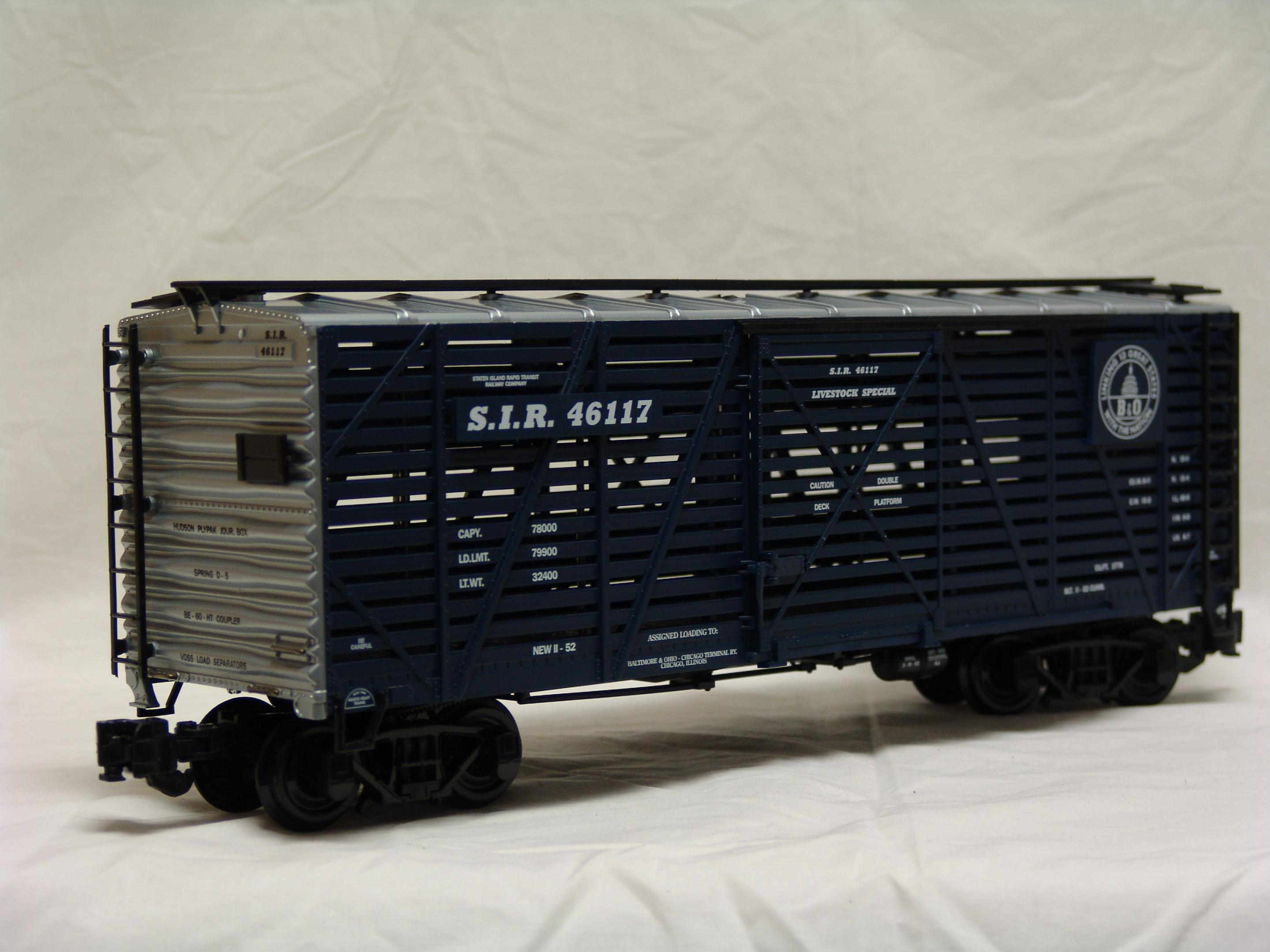 Baltimore & Ohio stock car #46117