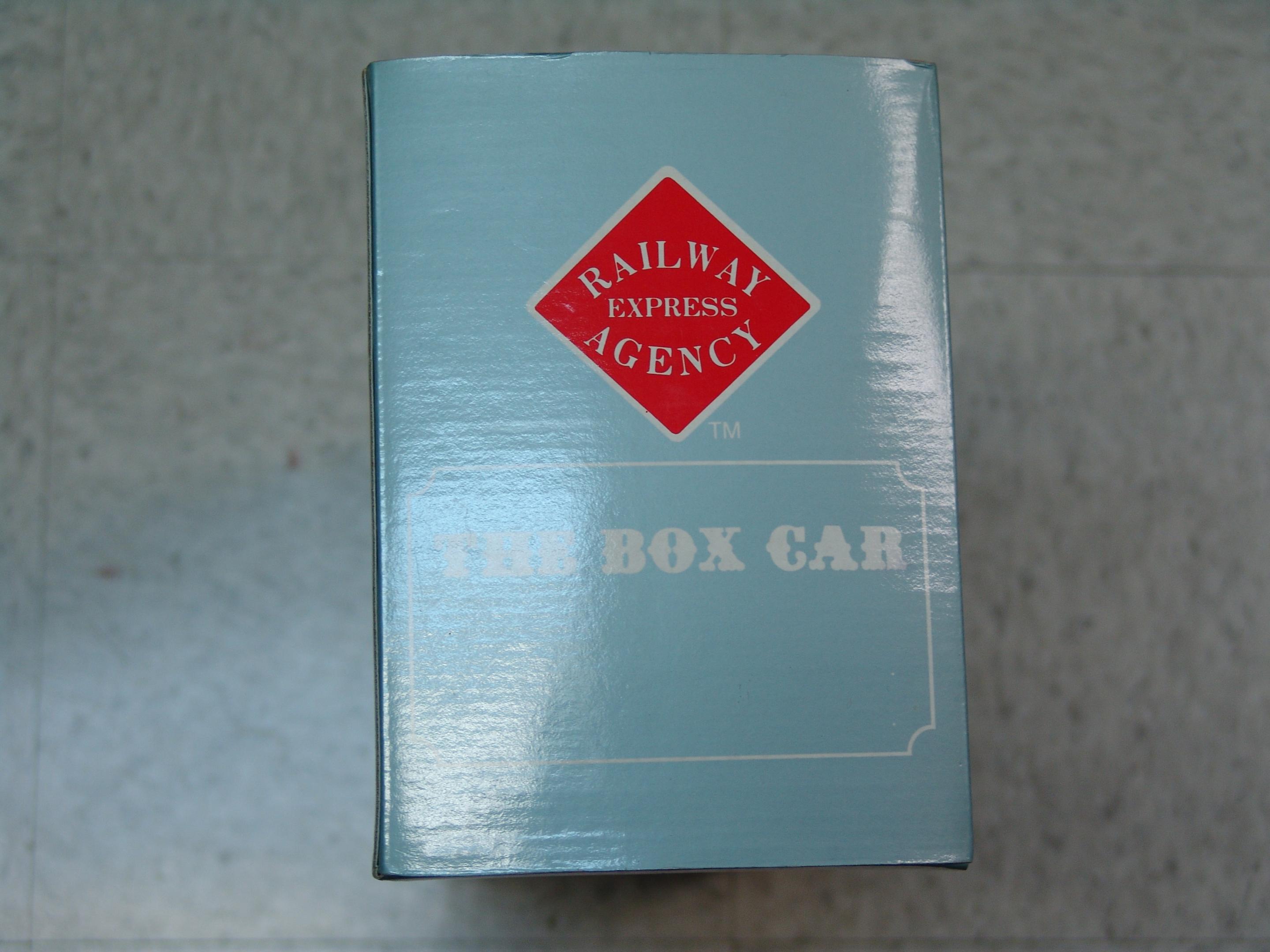 Railway Express Agency 40' steel boxcar (used)