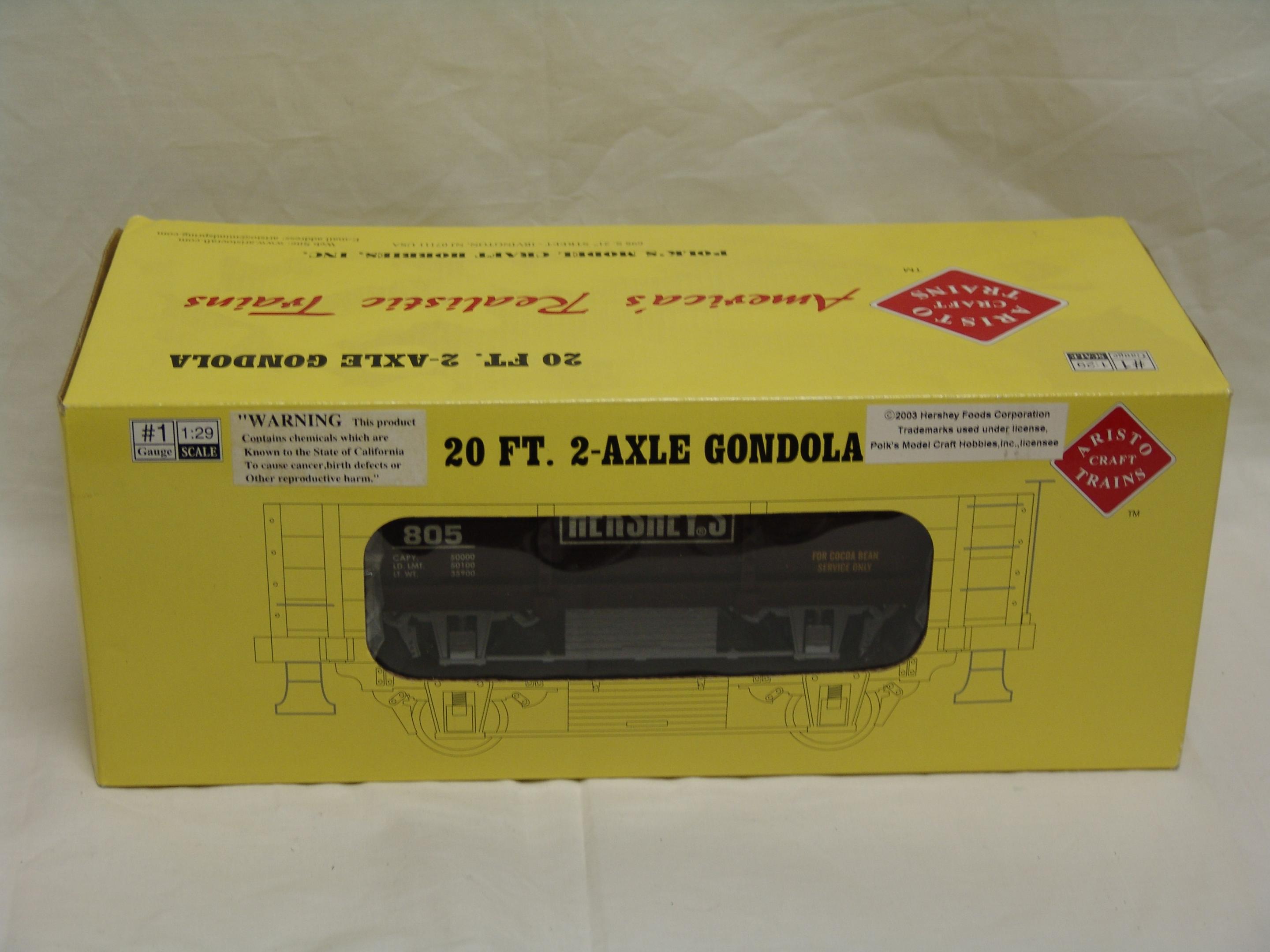 Hershey's 20 foot 2-axle gondola (used)