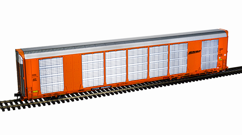 BNSF (black wedge) Multi-Max auto carrier #694694