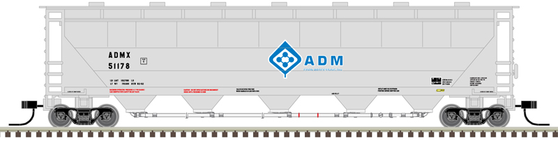 ADM Trinity PD5000 covered hopper #51076