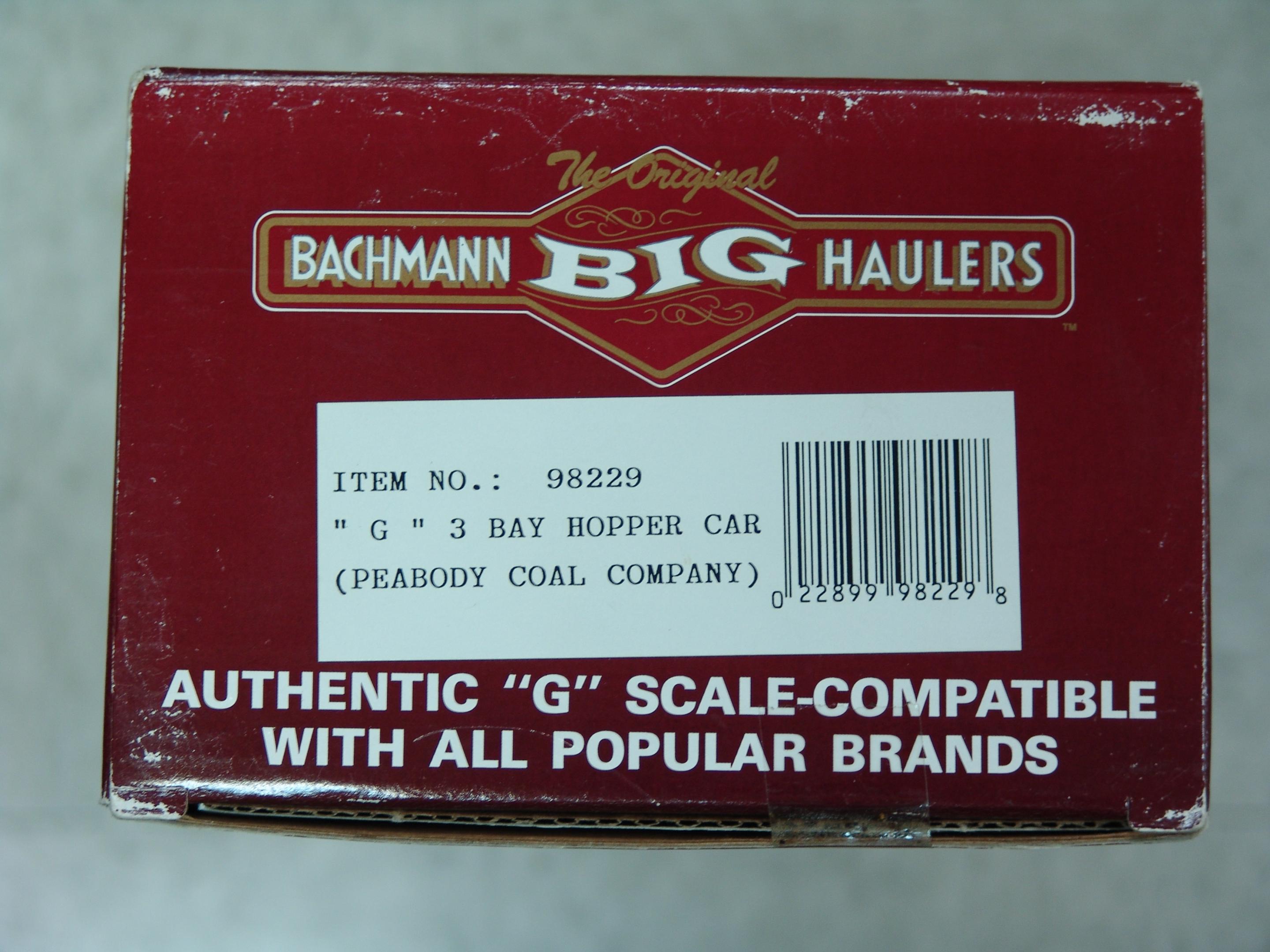 Peabody Short Line 3-bay coal hopper #6687 (used)