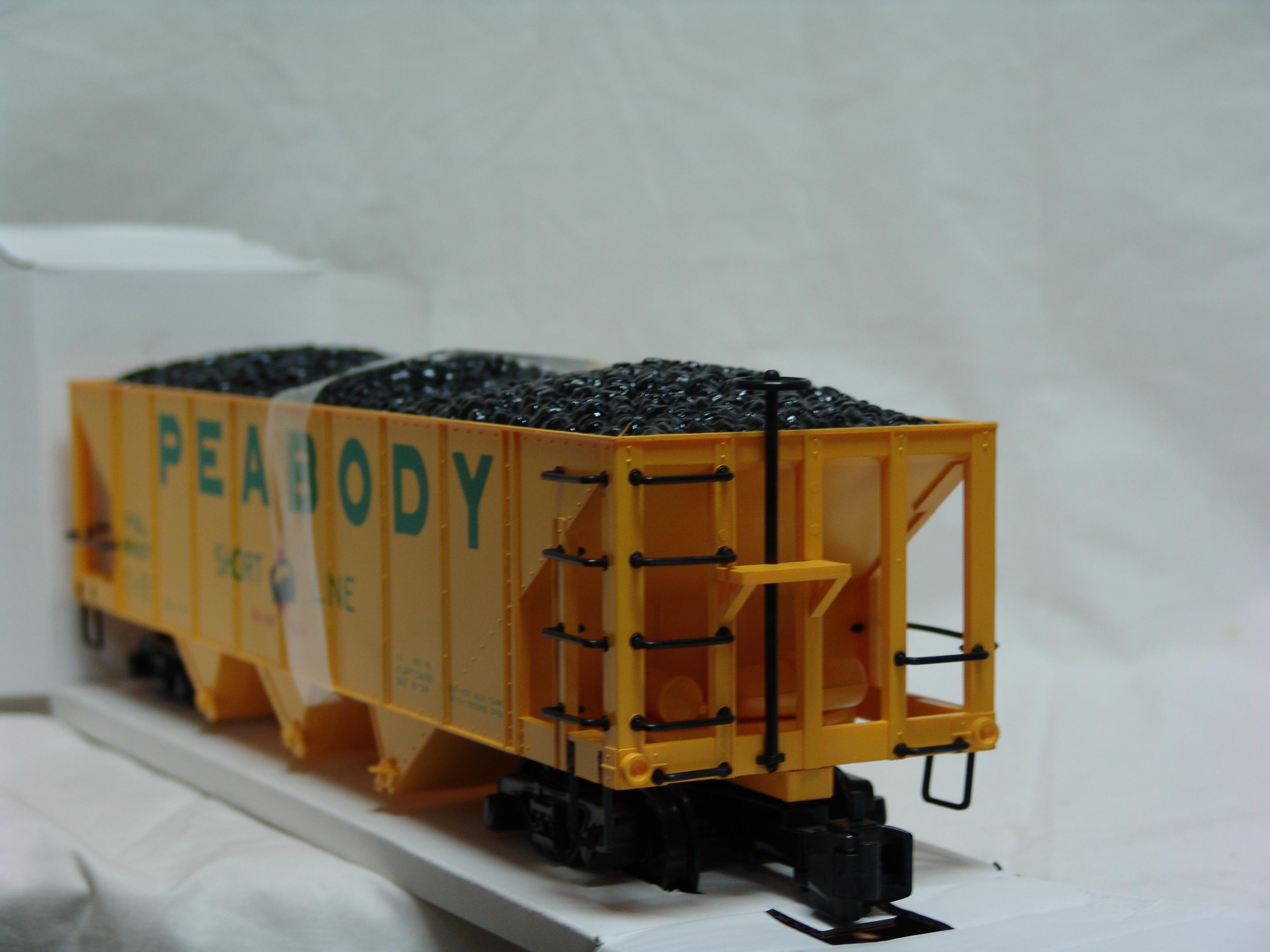 Peabody Short Line 3-bay coal hopper #6687 (used)