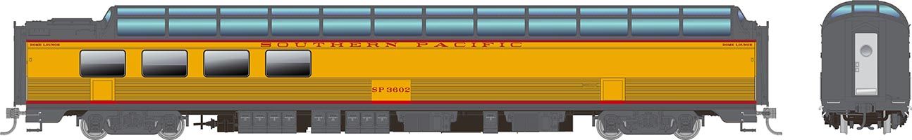 SP Overland Scheme Dome-Lounge With Fluted Sides #3603