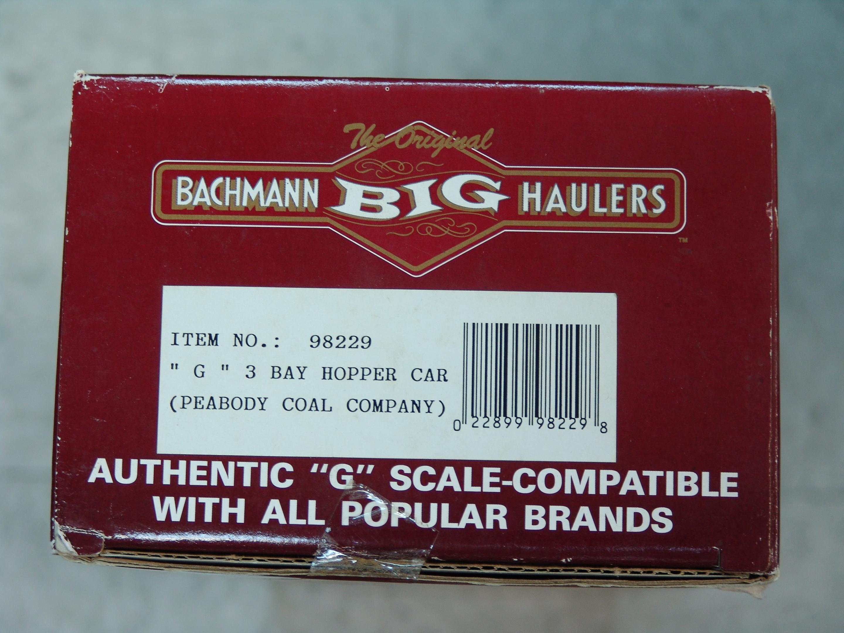 Peabody Short Line 3-bay coal hopper #6687 (used)