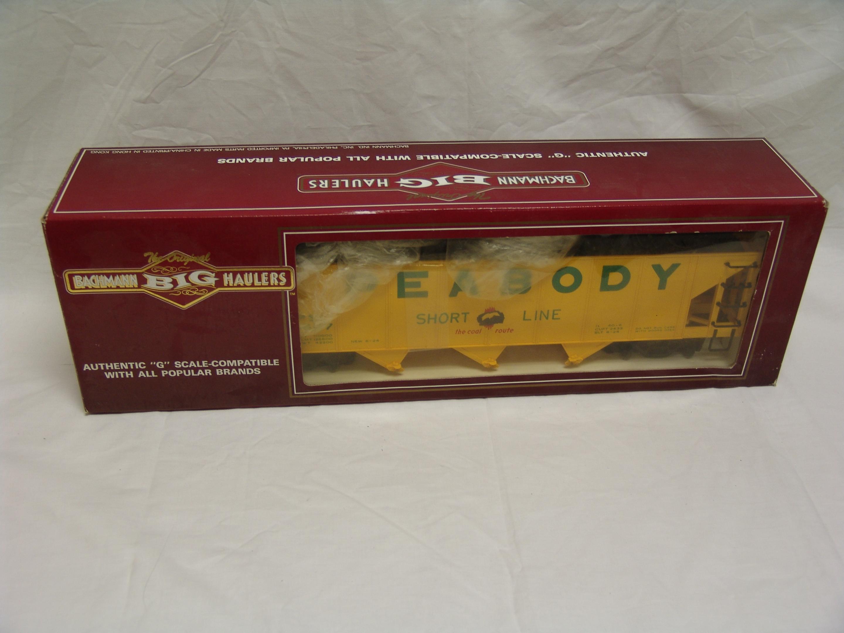 Peabody Short Line 3-bay coal hopper #6687 (used)