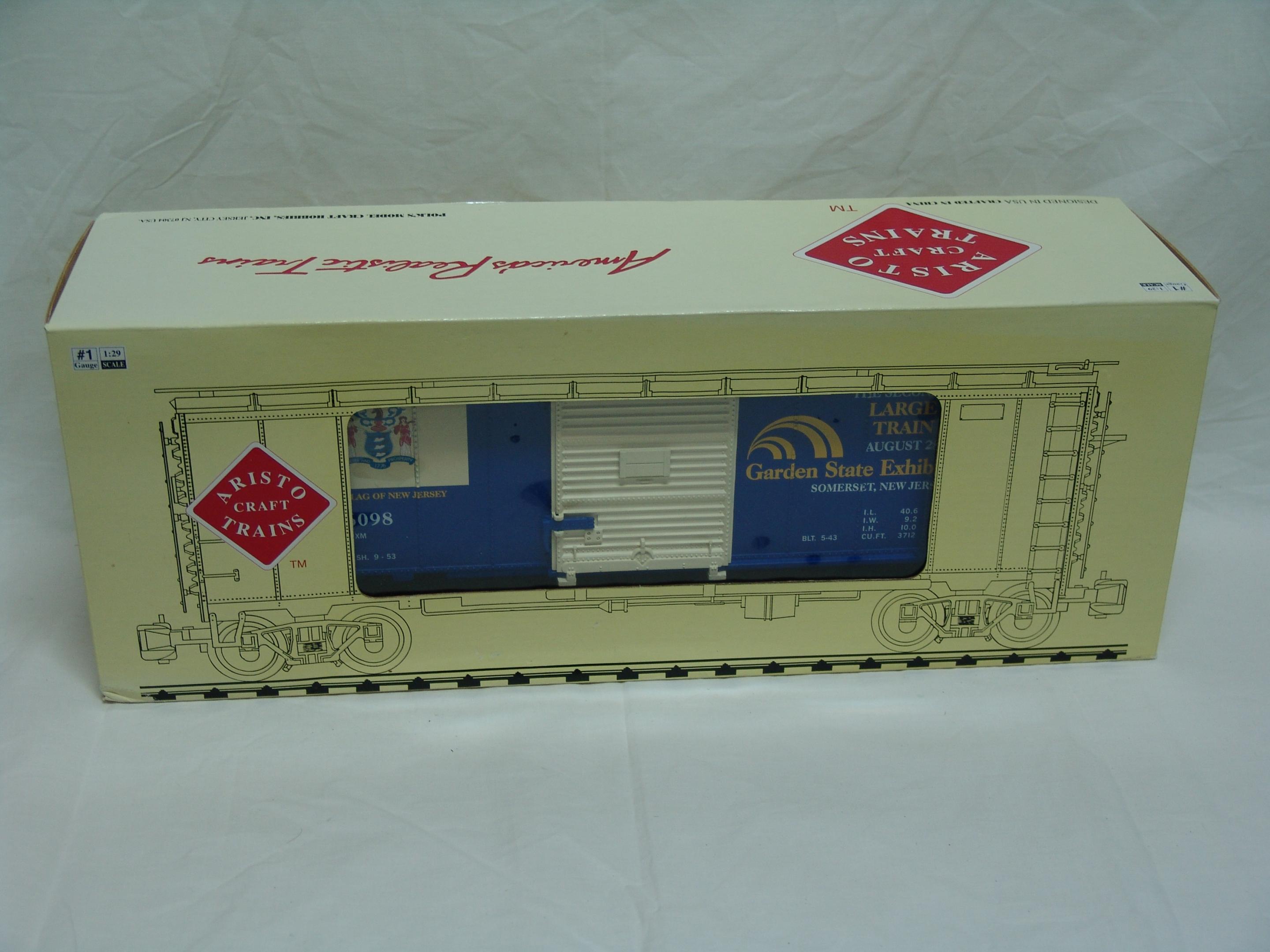 1999 East Coast Large Scale Show steel boxcar (used)