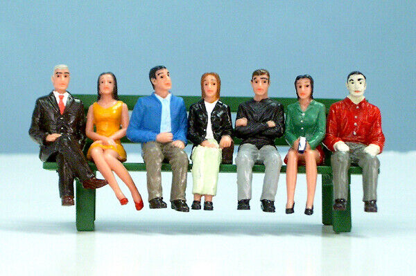 Set #2 Sitting Figures (set of 7) used