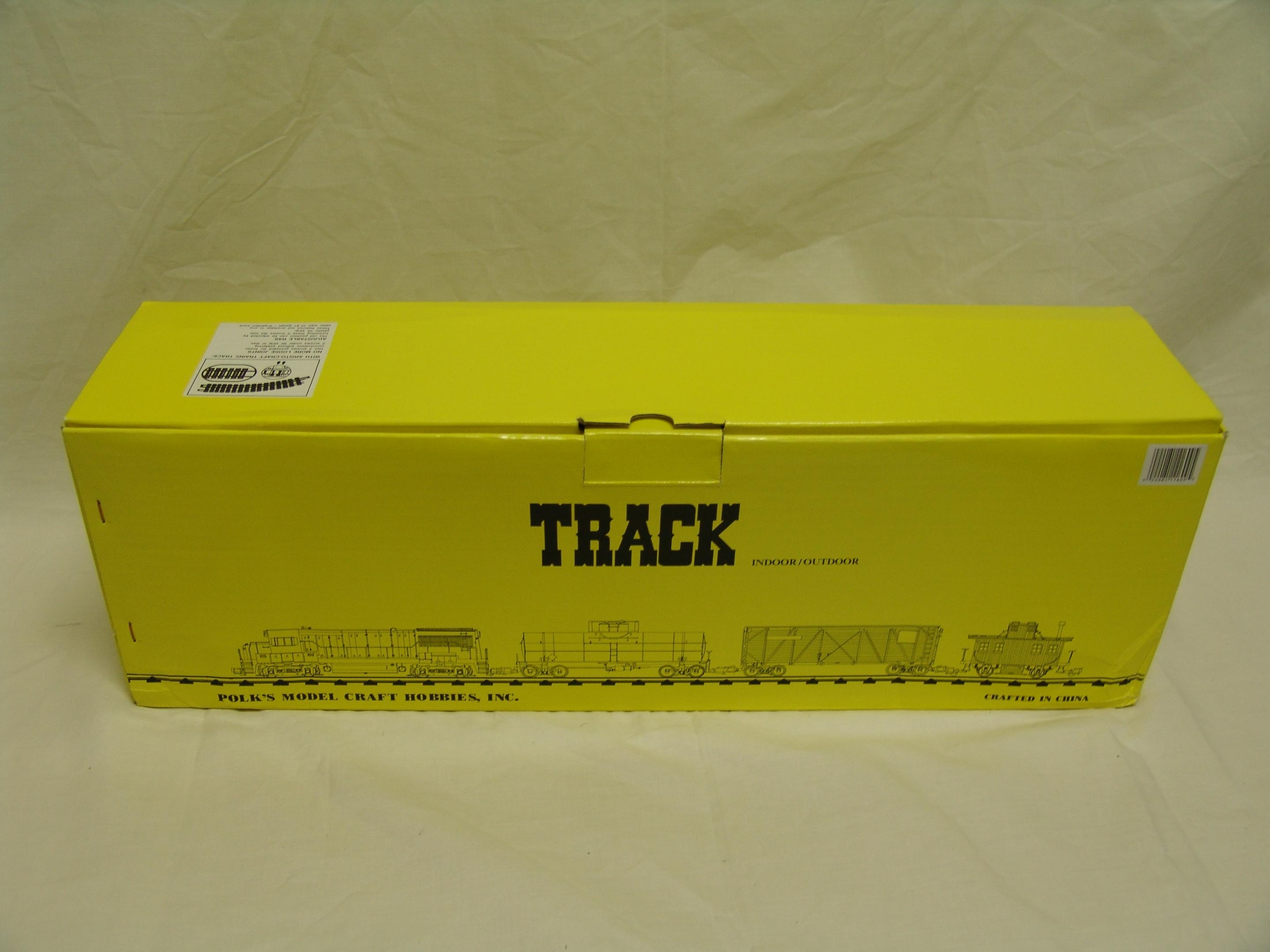 large diameter curve track (box of 16) previously owned, never used