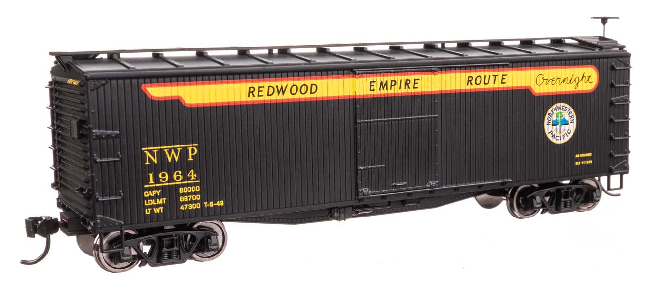 Northwestern Pacific 40' Double Sheathed Wood Box Car #1964