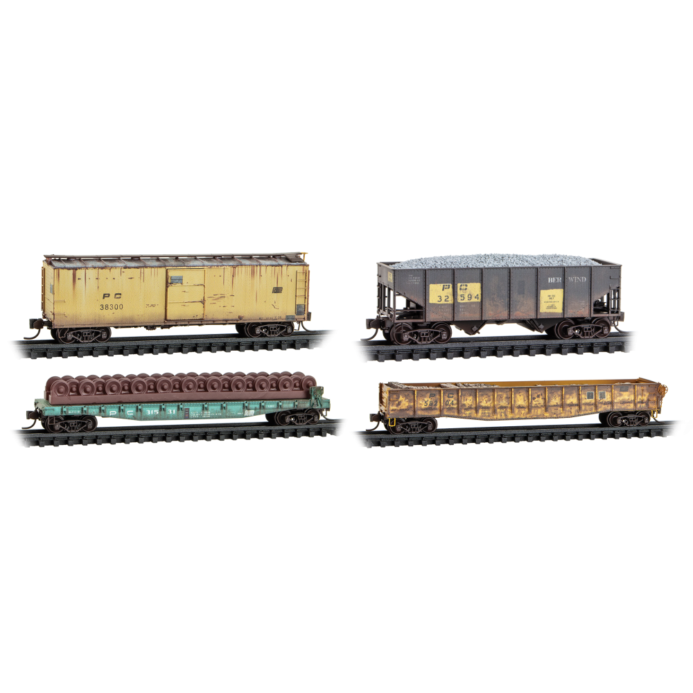 Penn Central MOW 4-Pack