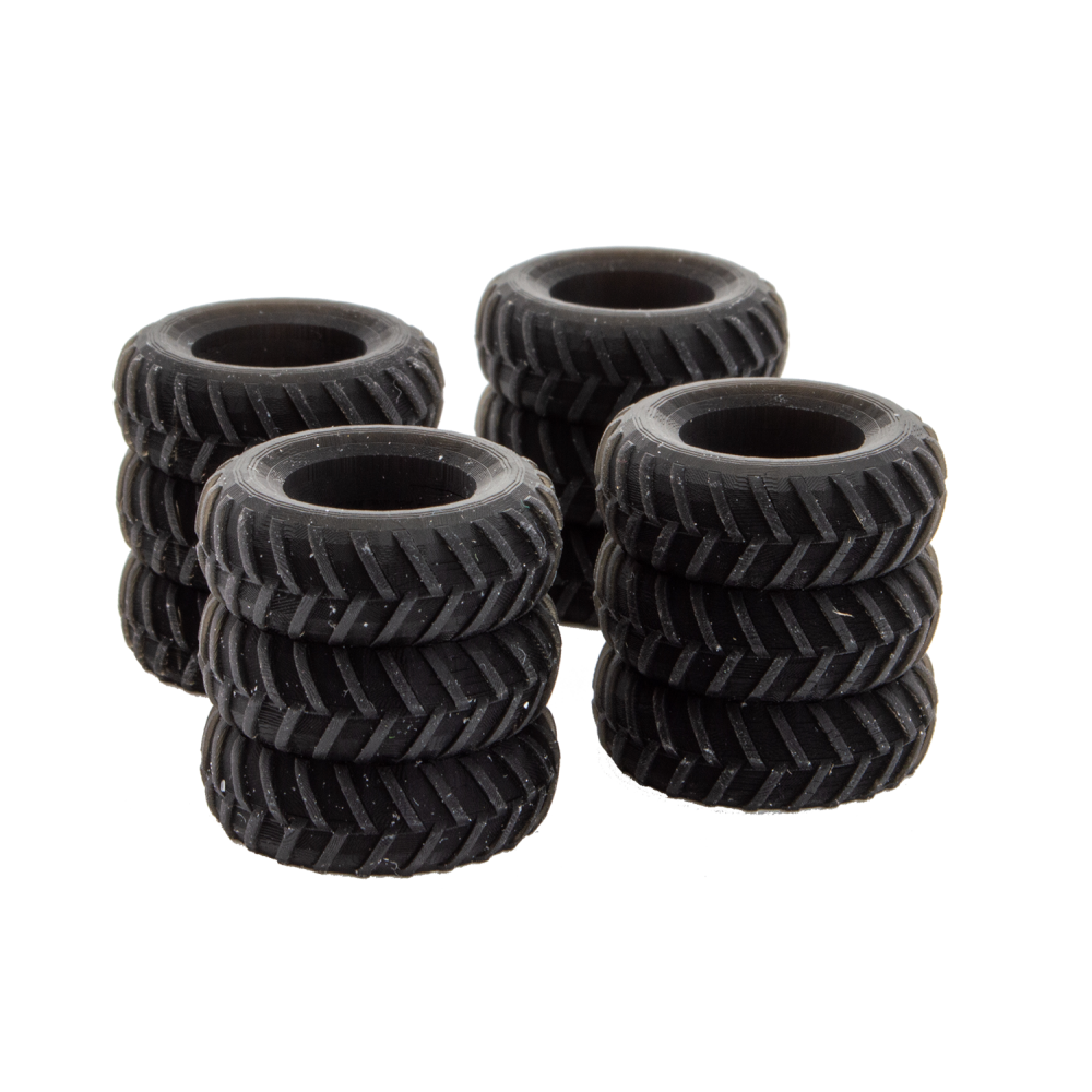 Large Construction Vehicles Tires 4-Pack