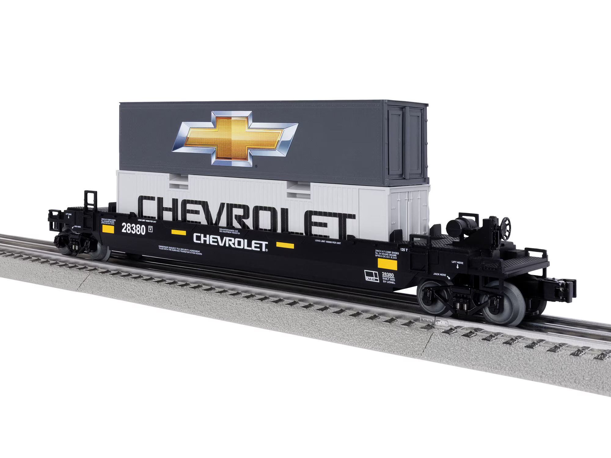 Chevrolet Maxi Stack well car #28380