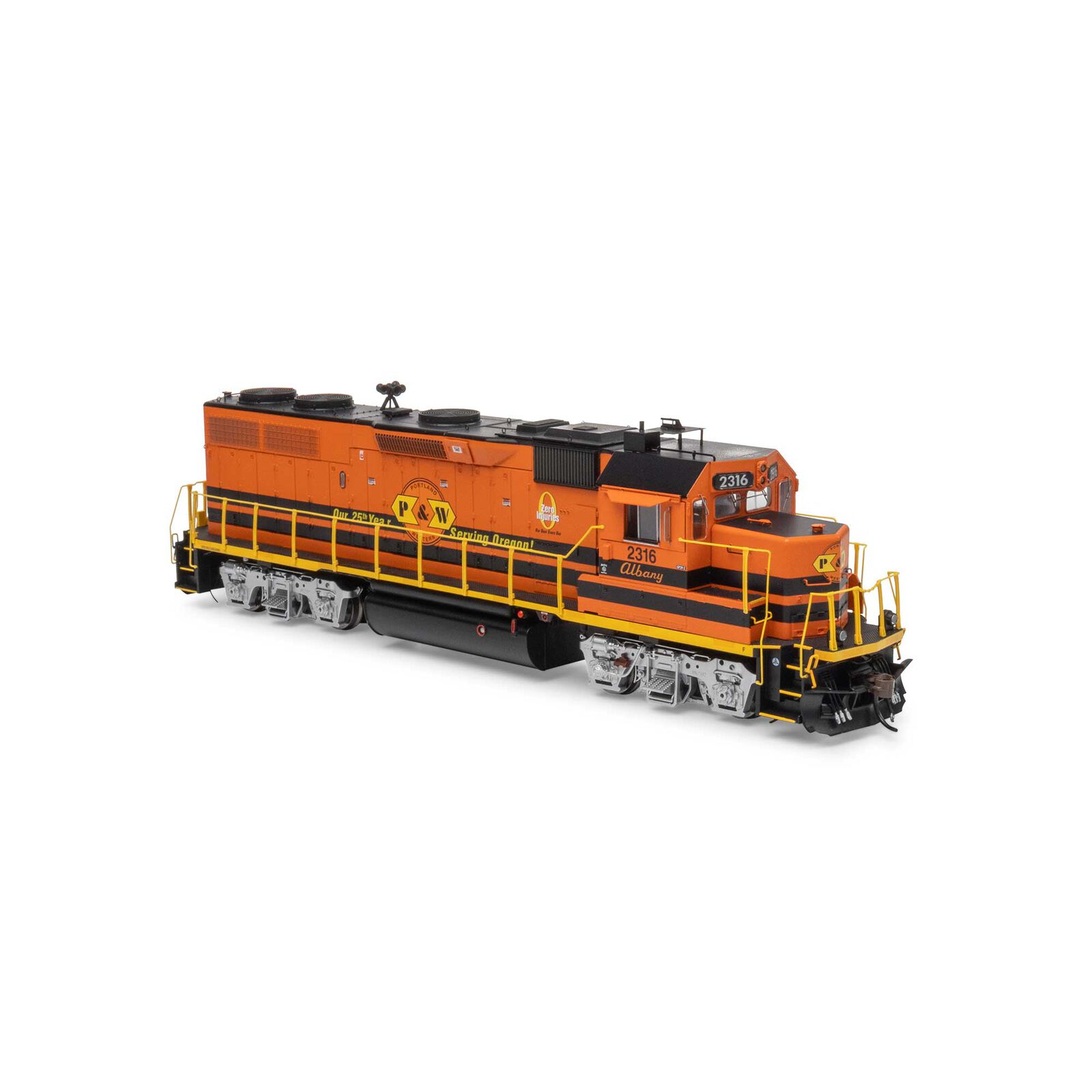 Portland & Western GP39-2 #2316 "Albany"