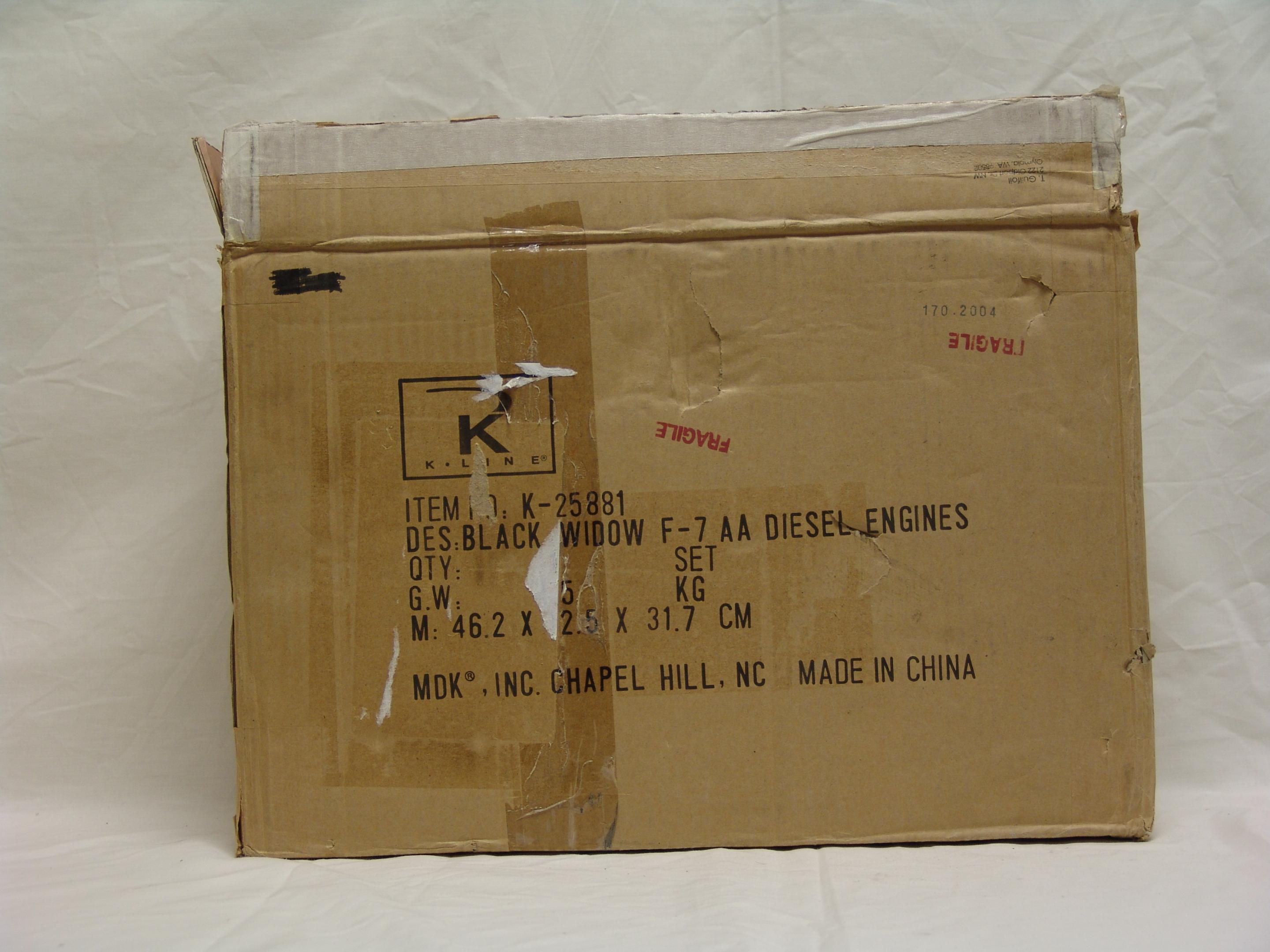 Southern Pacific black widow F-7AA with TMCC & Railsounds (used)