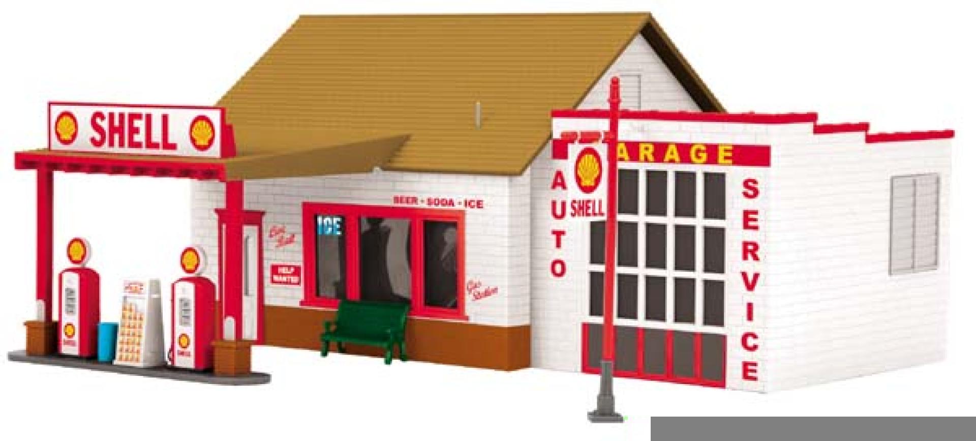 Shell country gas station (used)