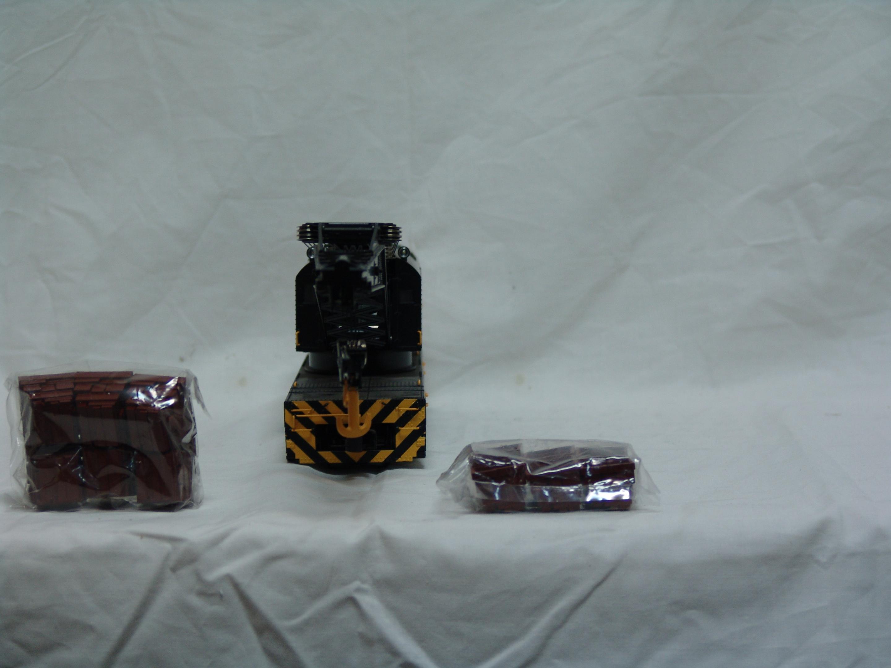 M.O.W. TMCC crane car & M.O.W crane sounds boom car (used)