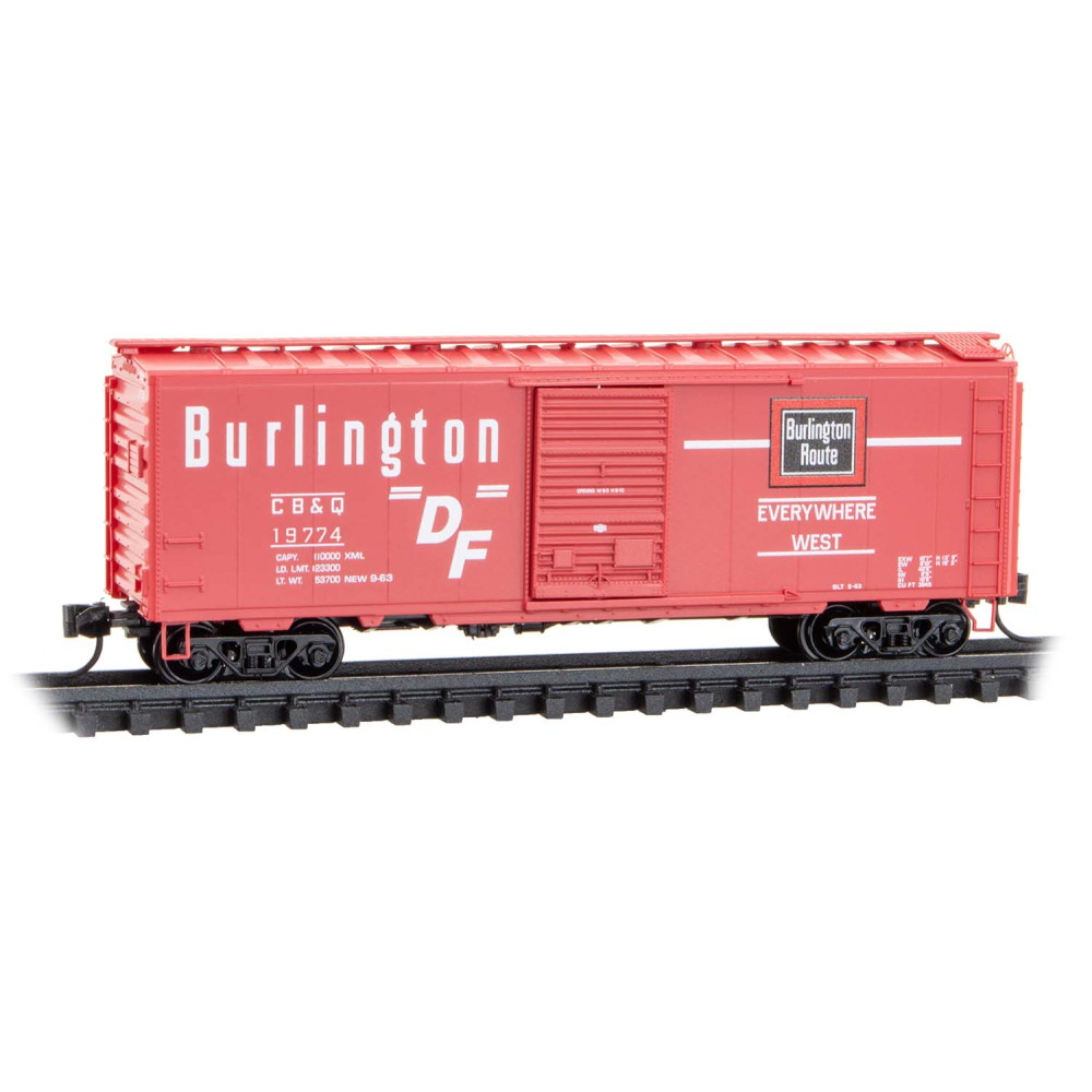 Chicago, Burlington & Quincy 4-Car Runner Pack #240