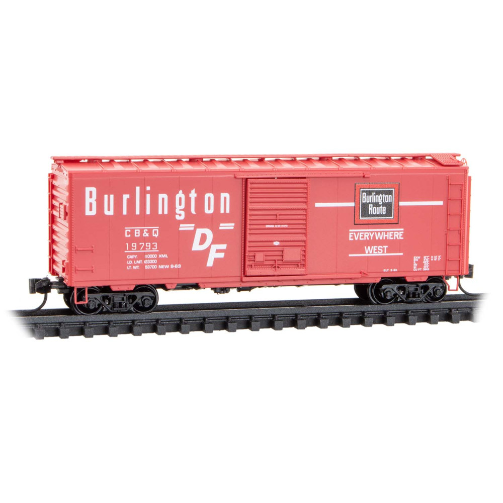 Chicago, Burlington & Quincy 4-Car Runner Pack #240
