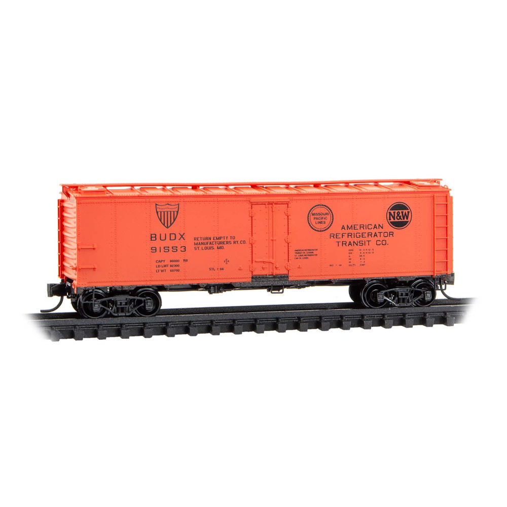 American Refrigerator Transit-BUDX 40' Steel Ice Reefer #91553