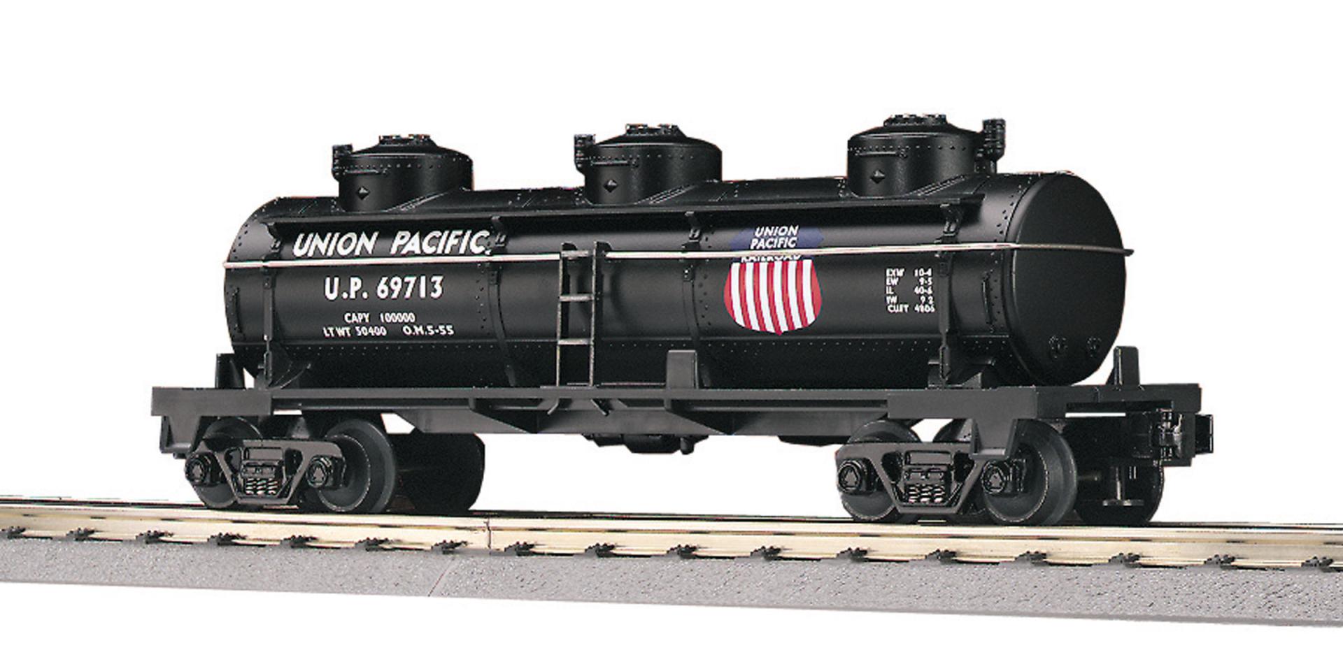 Union Pacific 3-dome tank car #69713 (used)