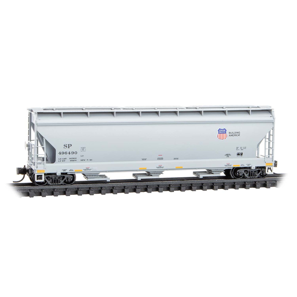 Union Pacific/Ex-Southern Pacific® 3-Bay Covered Hopper #496490