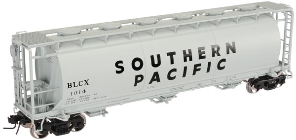 Southern Pacific 3-bay cylindrical hopper #1014 (used)