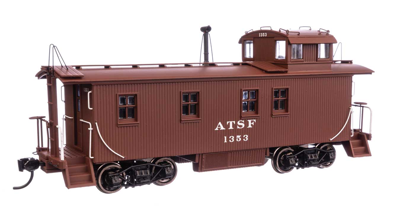 Santa Fe 30' ATSF 1300-Series Wood Caboose #1309