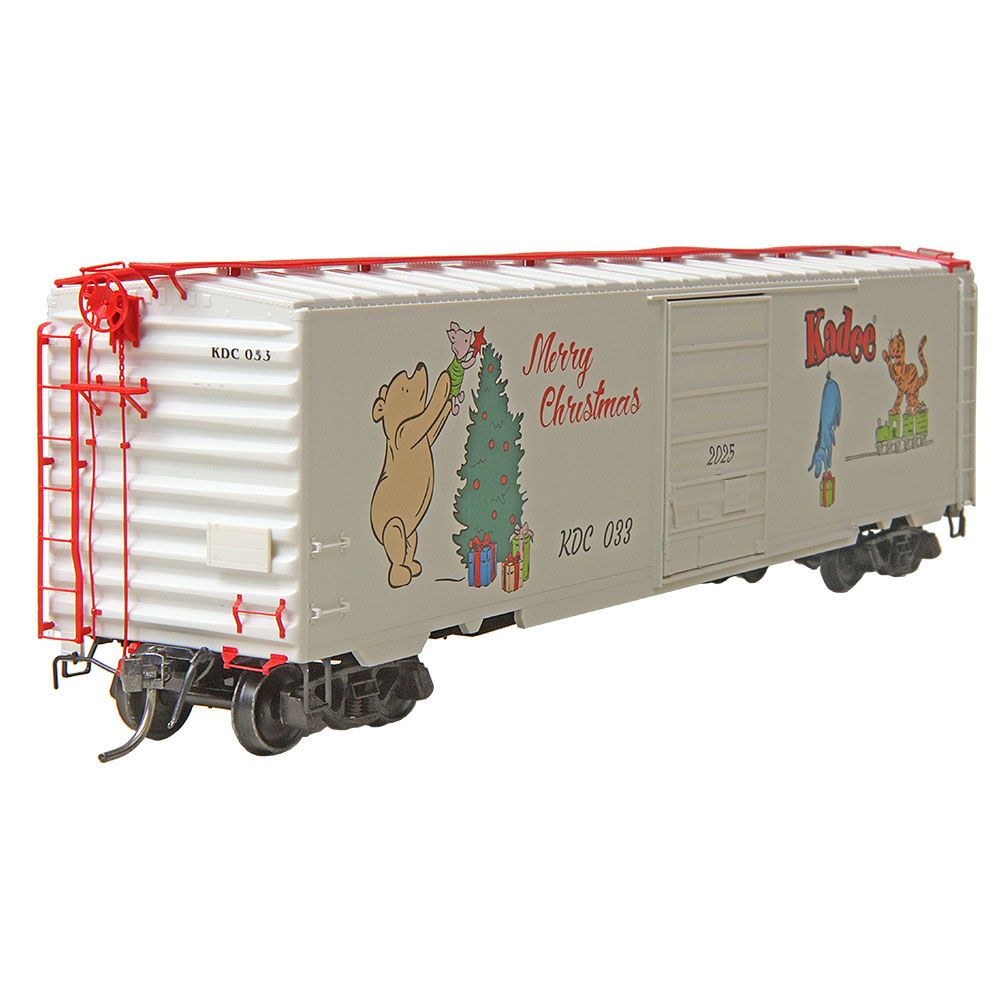 2025 Kadee Winnie-The-Pooh And Friends Christmas Box Car W/Red Details