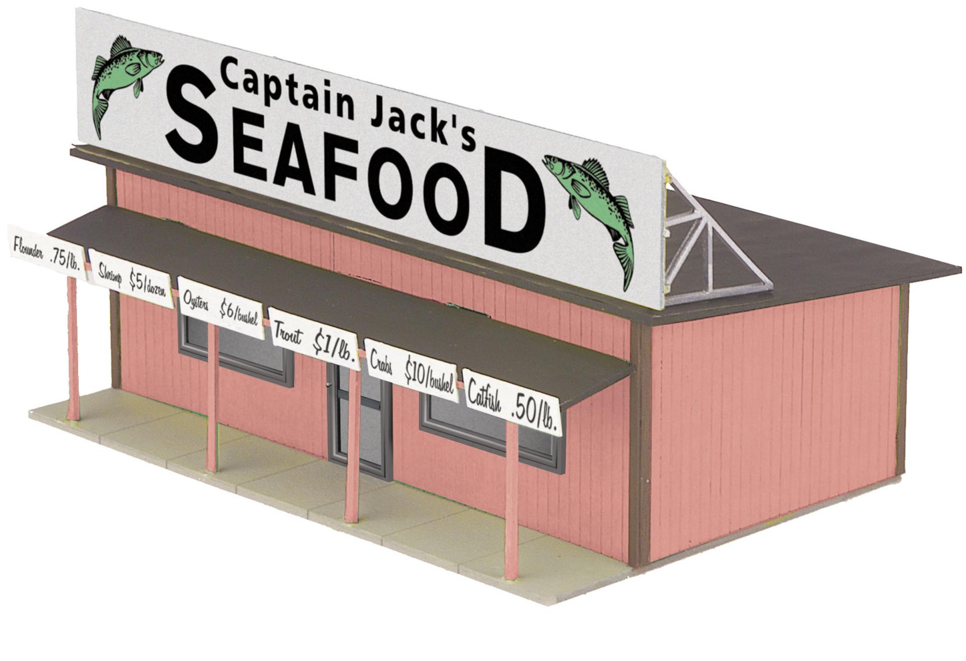 Captain Jack's Seafood road side stand (used)
