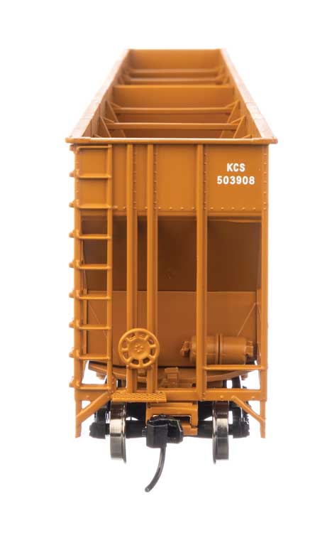 Kansas City Southern 73' Greenville 7,000 CF Wood Chip Hopper #503908