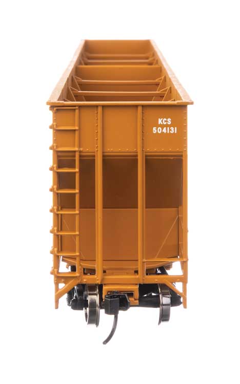 Kansas City Southern 73' Greenville 7,000 CF Wood Chip Hopper #504131