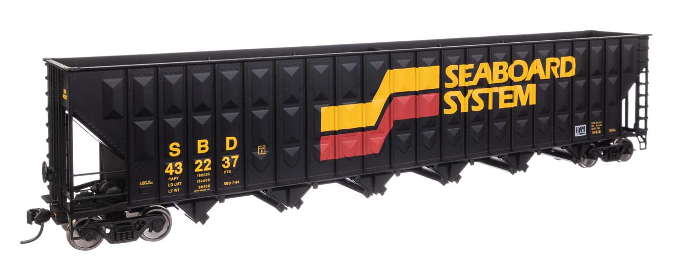 Seaboard System 73' Greenville 7,000 CF Wood Chip Hopper #432237